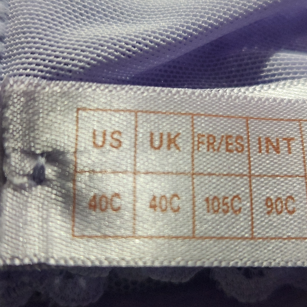 Savage X Fenty Lace Bra in Light Purple - Picture 2 of 14